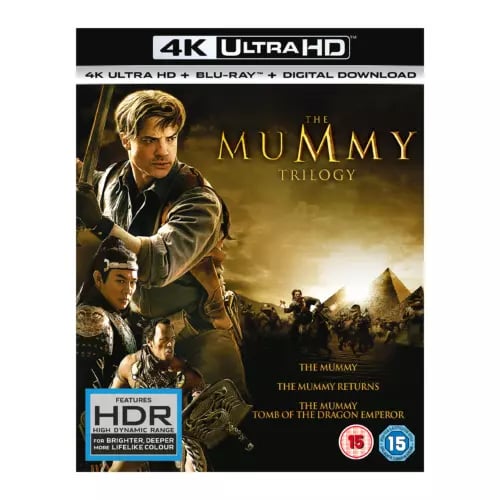 The Mummy: Trilogy [15] 4K UHD Brand New