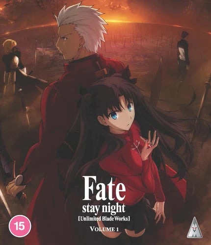 Fate/Stay Night: Unlimited Blade Works - Volume 1 [15] Blu-ray Box Set Brand New