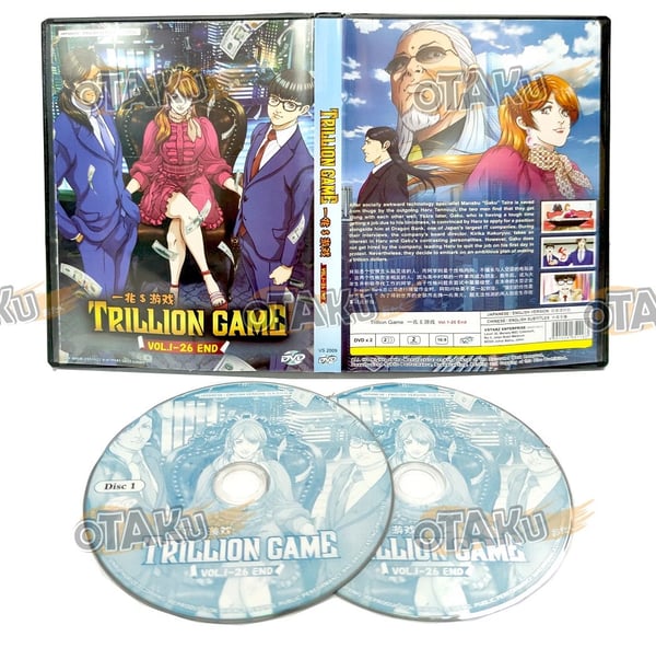 TRILLION GAME - COMPLETE ANIME TV SERIES DVD BOX SET (1-26 EPS) Brand New