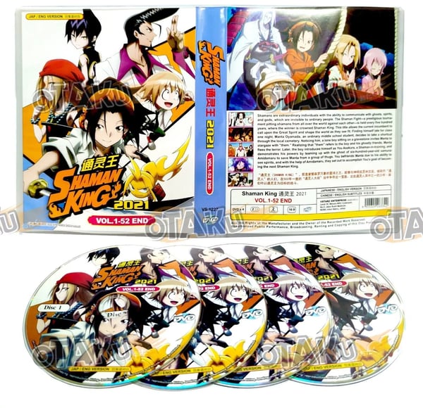 SHAMAN KING 2021 - ANIME TV SERIES DVD BOX SET (1-52 EPS) (ENG DUB) Brand New