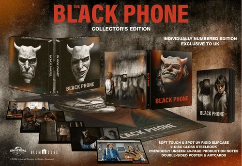 The Black Phone Steelbook Collector's Edition [15] 4K UHD