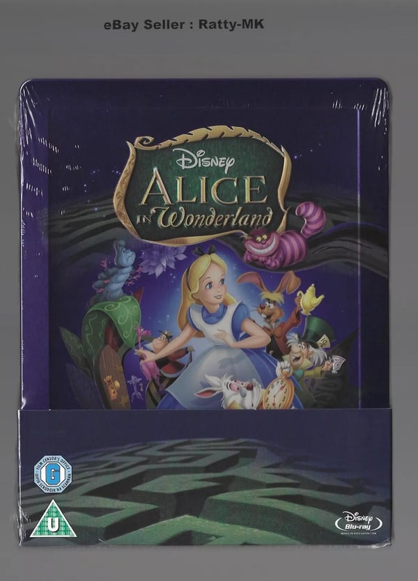 Disneyn Liisa Ihmemaassa - Eksklusiivinen Blu-ray Steelbook