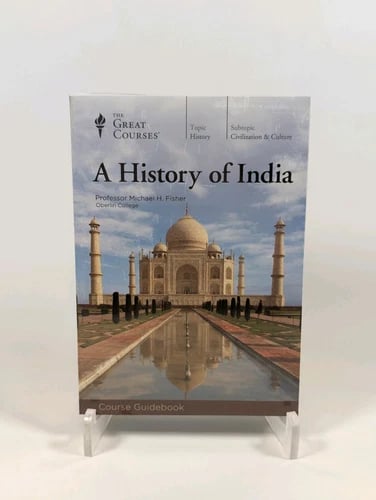The Great Courses A History of India DVD and Guidebook Brand New