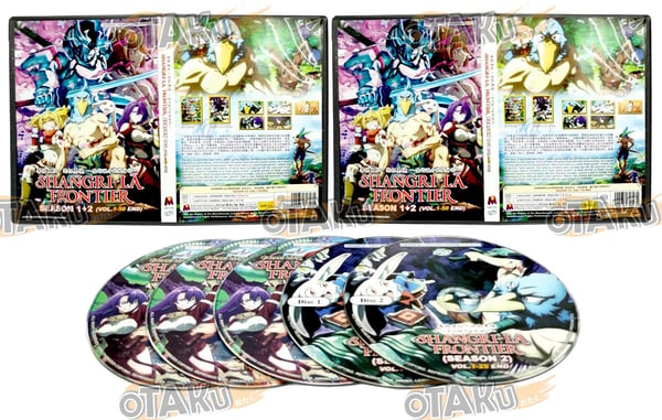 SHANGRI-LA FRONTIER (SEASON 1+2) - ANIME DVD (1-50 EPS) (ENG DUB) Brand New