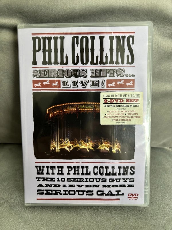 Phil Collins Serious Hits Live DVD