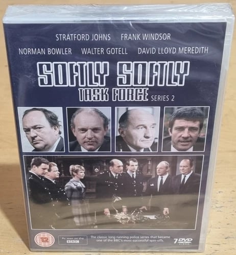 Softly Softly Task Force Serie 2 DVD Box Set BBC Softly Softly Task Force Serie 2 DVD Box Set BBC