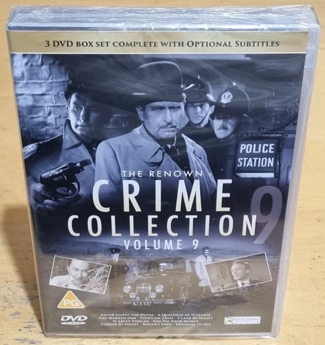 The Renown Pictures Crime Collection Volume 9 Nine DVD Box Set Brand New