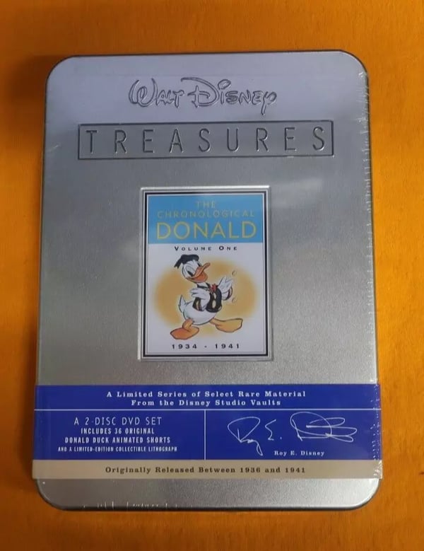 Walt Disney Treasures: The Chronological Donald Vol. 1 – Region 1 DVD