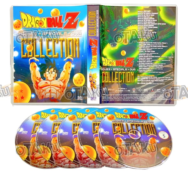 DRAGON BALL Z 16 MOVIES + 8 SPECIALS + 4 OVA - MOVIE DVD (ENG SUB) Brand New