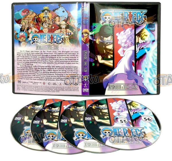 One Piece (Jaksot 1041-1120) - Anime TV-sarja DVD (Englanniksi dubattu)