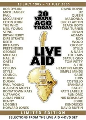 Live Aid 20 Years Ago Today - Limited Edition Music Concert DVD
