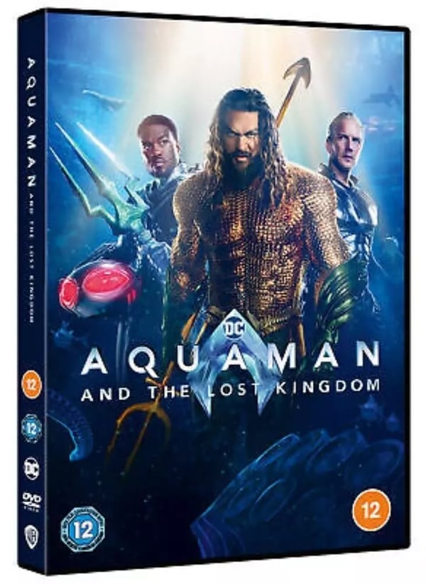 Aquaman And The Lost Kingdom DVD – Jason Momoa