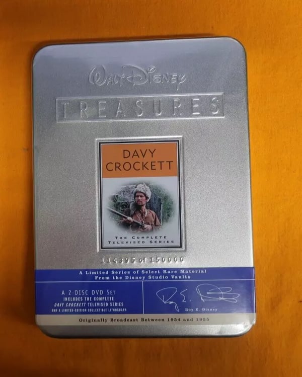 Walt Disney Treasures: Davy Crockett The Complete TV Series (Region 1) Brand New