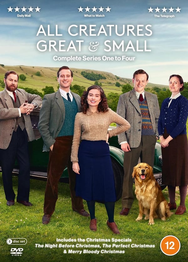 All Creatures Great & Small: Series 1-4 [DVD] Brand New