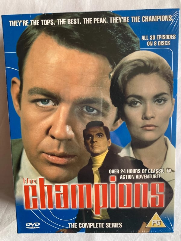 The Champions - Koko sarja (8 levyä) DVD