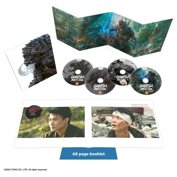Godzilla Minus One [12] 4K UHD Brand New