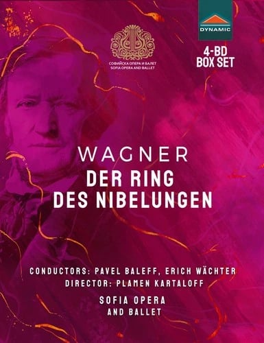 Der Ring Des Nibelungen: Sofia Opera and Ballet DVD (2023) 4 levyä
