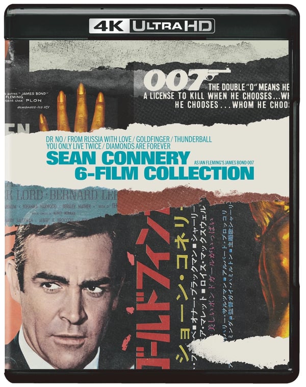 James Bond: Sean Connery 6-Film Collection 4K UHD [12]