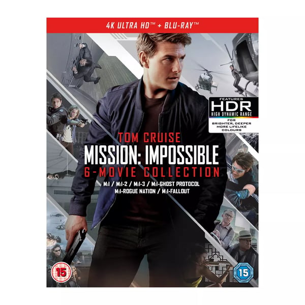 Mission: Impossible - The 6-Movie Collection [15] 4K UHD Box Set Brand New