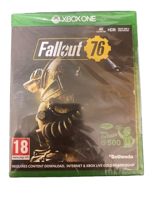 Fallout 76 Xbox One Game Bethesda PostApocalyptic Open World Multipl Brand New