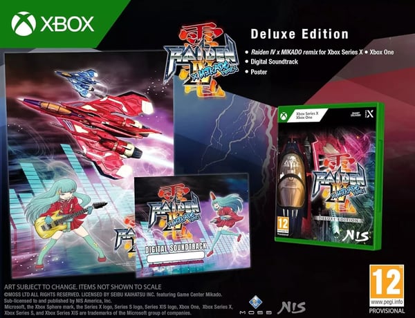 Raiden IV x MIKADO remix Deluxe Edition (Xbox Series X) Brand New