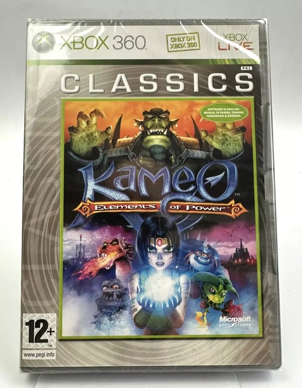Xbox 360 Classics, Kameo Elements Of Power, Scandanavian Brand New