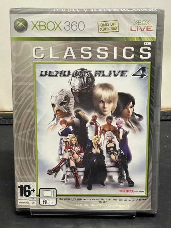 Dead or Alive 4 Classics XBOX 360 Video Game Original Brand New