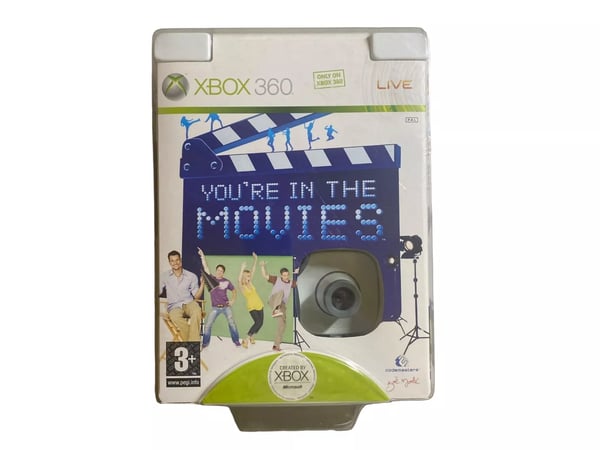 You're in the Movies (Microsoft Xbox 360, 2008) Brand New