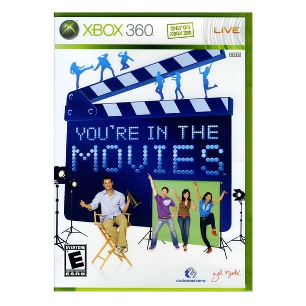 YOU'RE IN THE MOVIES XBOX 360 GAME GERMAN VERSION Brand New