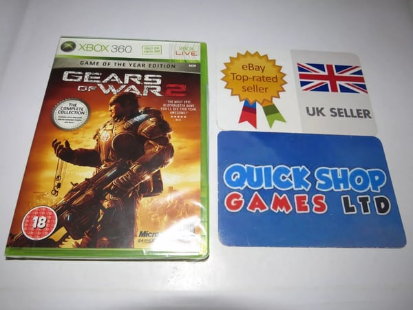 Gears of War 2 Game Of The Year Edition (Xbox 360) Brand New