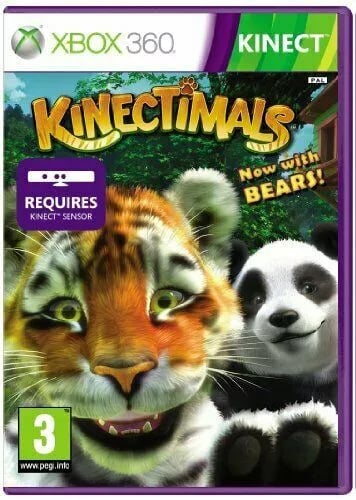 KINECT Xbox 360 Game Kinectimals Now With Bears PAL Brand New