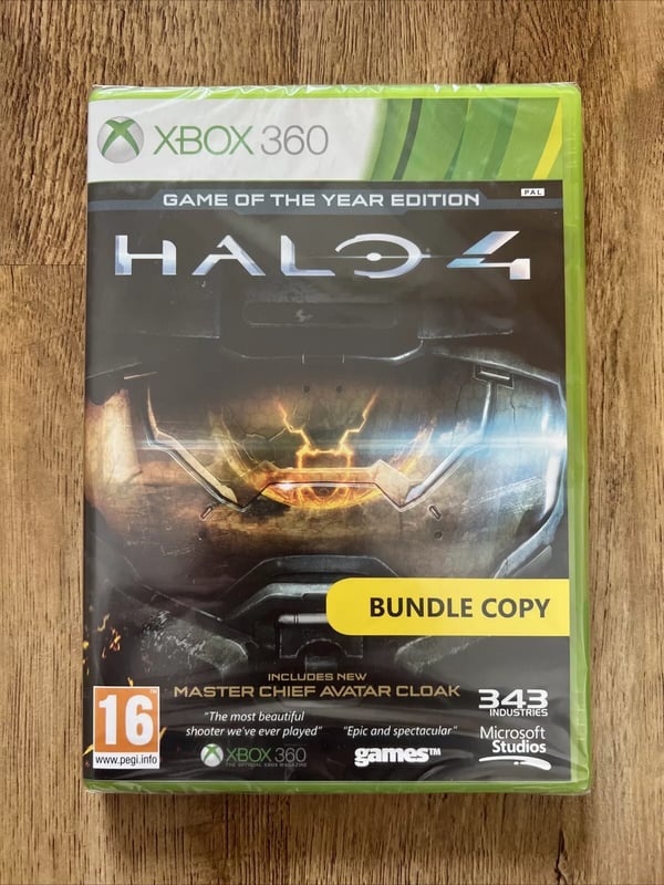 Halo 4 | Game of The Year Edition | XBOX 360 | Bundle Copy | Brand New