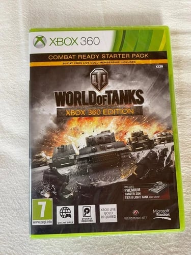 World of Tanks Xbox 360 Edition Combat Ready Starter Pack Brand New