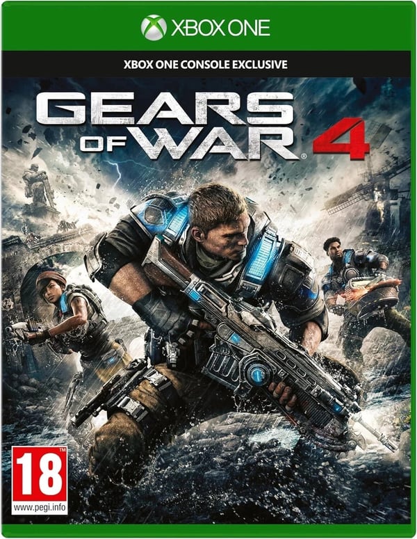 GEARS OF WAR 4 XBOX ONE GAME Brand New