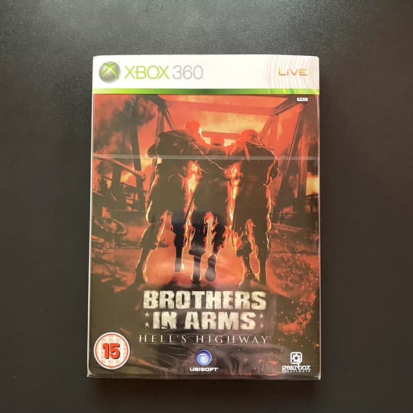Brothers in Arms: Hells Highway Steelbook version Xbox 360 Brand New