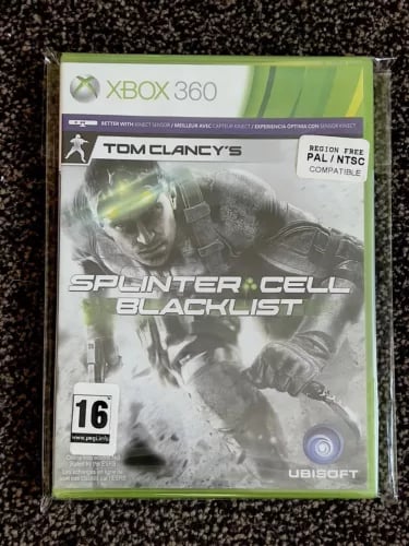 Tom Clancy's Splinter Cell: Blacklist (Microsoft Xbox 360, 2013) Brand New