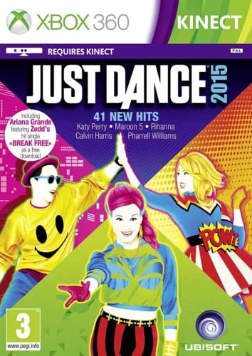 Xbox 360 KINECT Just Dance 2015 PAL Brand New