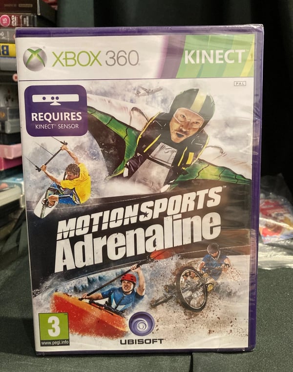 Xbox 360 Game Motion Sports Adrenaline Kinect Brand New