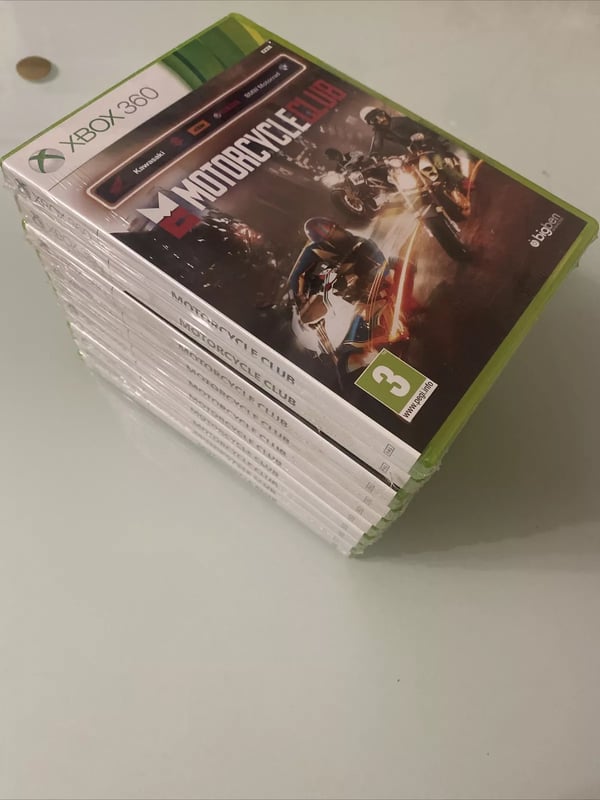 Lot 10 Xbox 360 Games Blister PAL FR Motorcycle Ride Your Life Reseller Brand New