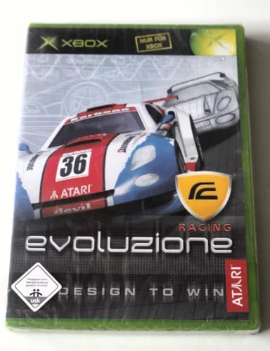 Microsoft XBox Game RACING EVOLUZIONE PAL Evolution German Ver. Brand New