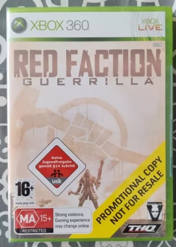 Red Faction: Guerrilla (Microsoft Xbox 360, 2009) Cond Brand New