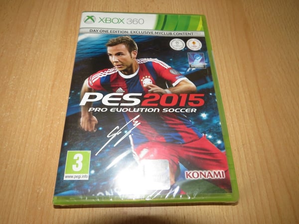 Pro Evolution Soccer 2015 (Xbox 360) pal Brand New