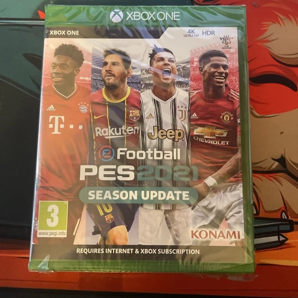eFootball PES 2021 Season Update (Xbox One) seal torn Brand New