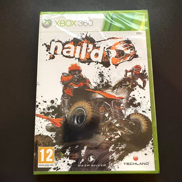Nail'd XBOX 360 Video Game Original Brand New