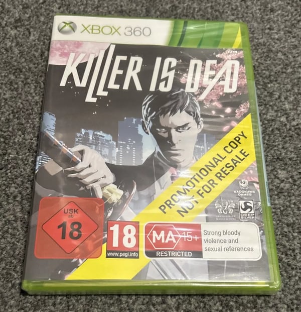 KILLER IS DEAD Microsoft Xbox 360 Promo Edition Brand New