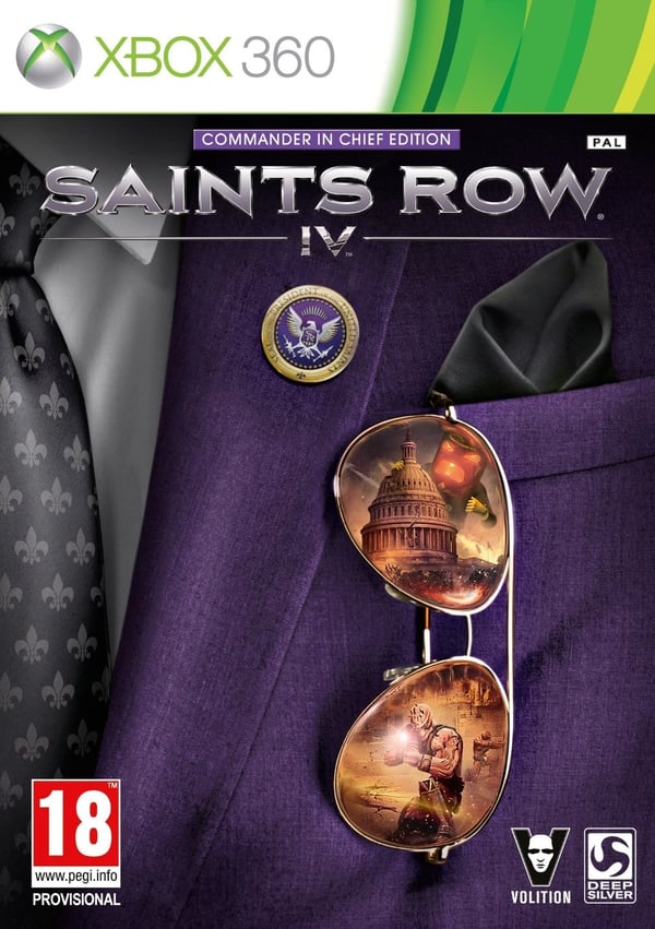 Saints Row IVCommander in Chief Edition Xbox 360 Factory Seal Brand New