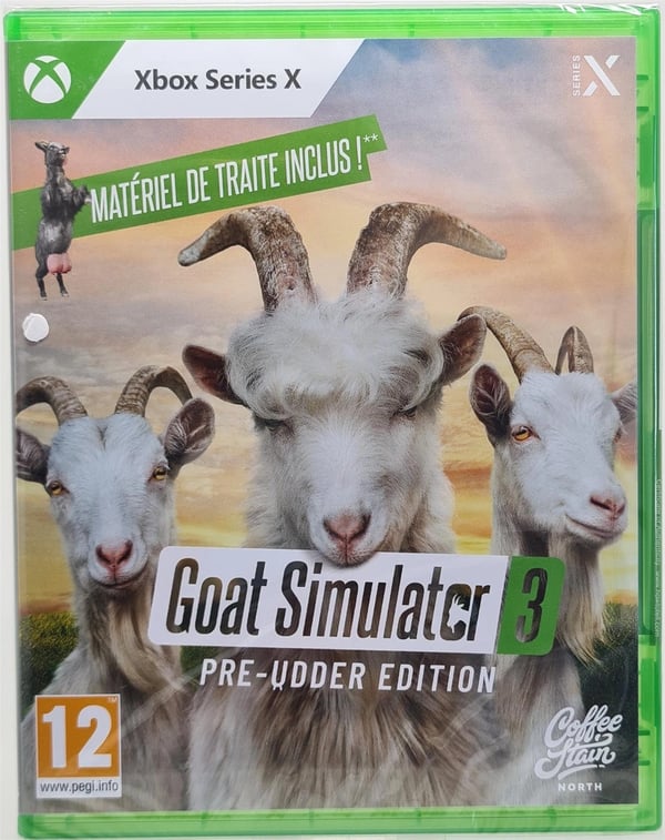 Goat Simulator 3 Pre Udder Edition Xbox Series X Brand New