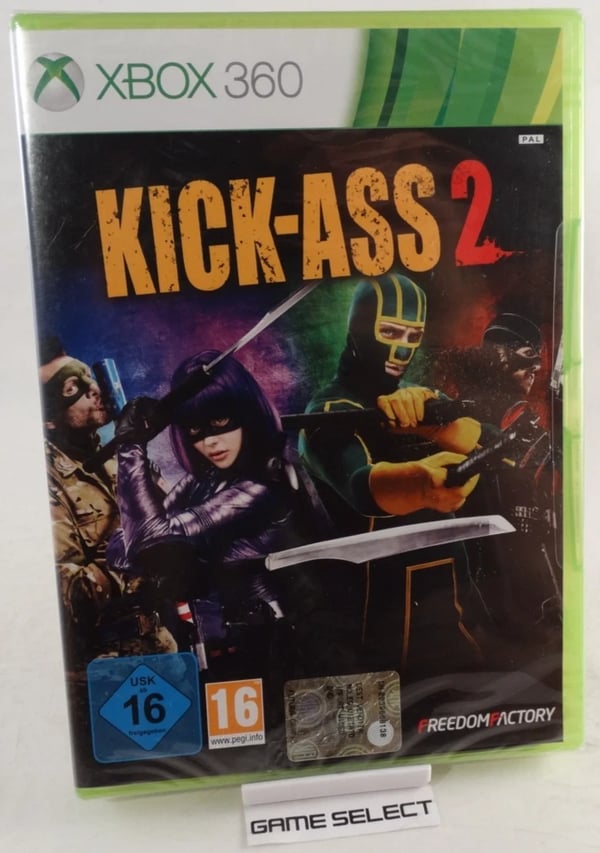 KICKASS 2 KICKASS Microsoft Xbox 360 Pal Eu Eur Original Brand New