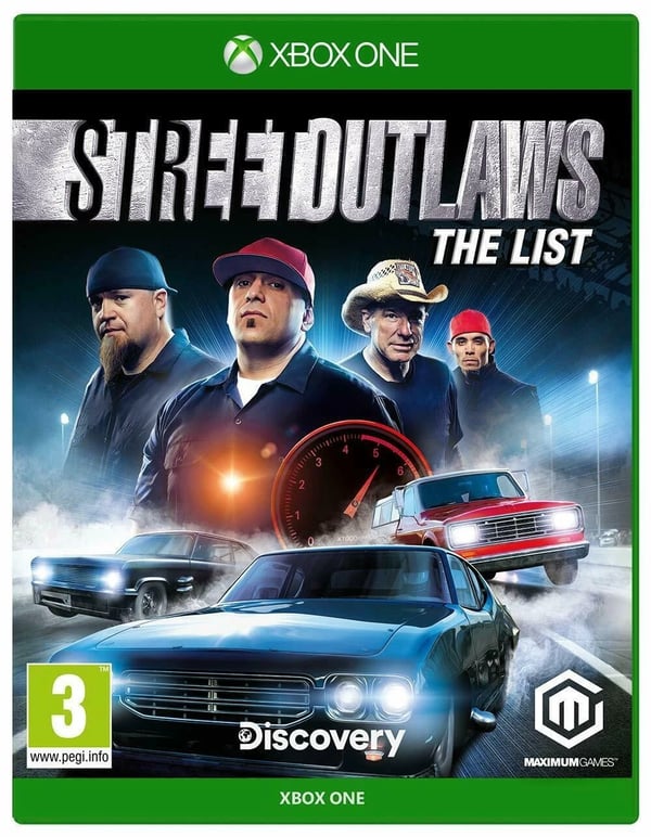 Street Outlaws: The List | Xbox One Brand New