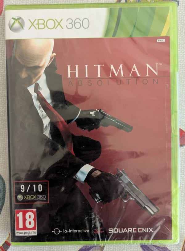 Xbox 360 Hitman Absolution Works On Xbox One & Xbox Series X Brand New